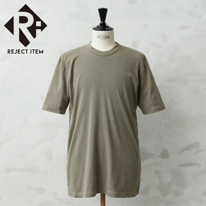 リジェクト 訳あり品 実物 USED オーストリア軍 トレーニング Tシャツ オリーブ【キャンペーン対象外】【I】 古着