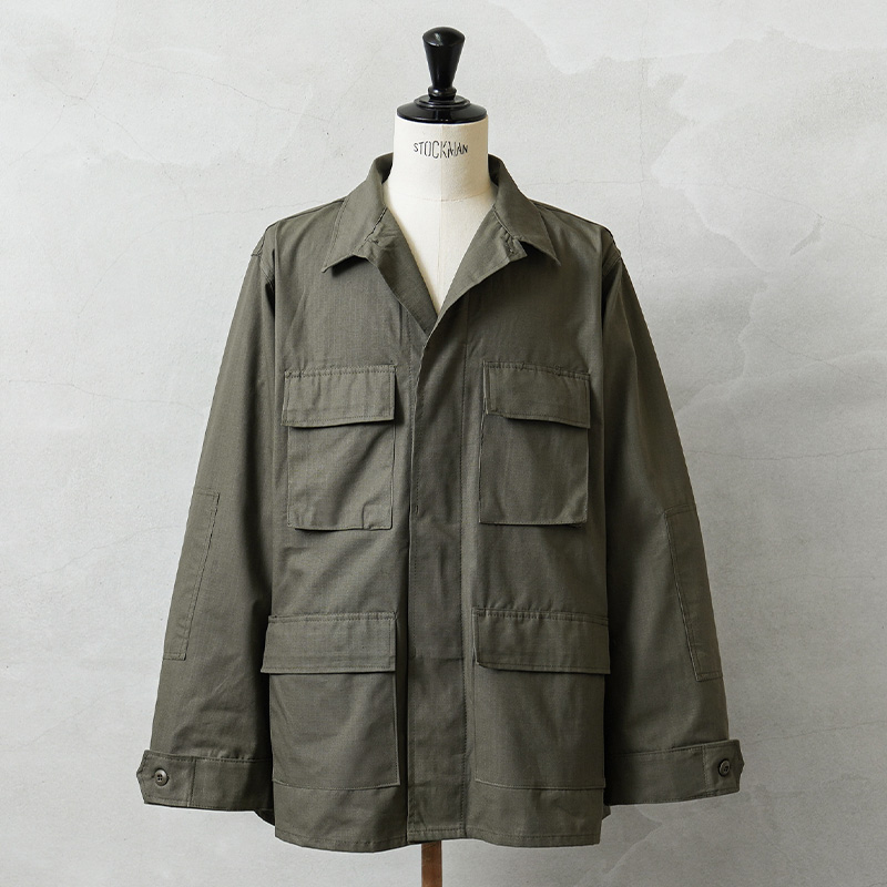 MADE IN USA 新品 米軍 デッドストック BDU ジャケット オリーブ 後期型タイプ ウエストアジャスター無し【キャンペーン対象外】【I】