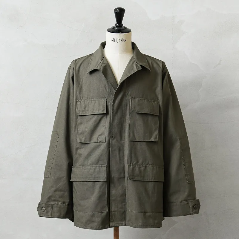 MADE IN USA 新品 米軍 デッドストック BDU ジャケット オリーブ 後期型タイプ ウエストアジャスター無し【キャンペーン対象外】【I】
