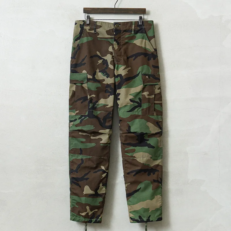 MADE IN USA 新品 米軍 デッドストック BDU カーゴパンツ WOODLAND CAMO リップストップ【キャンペーン対象外】【I】