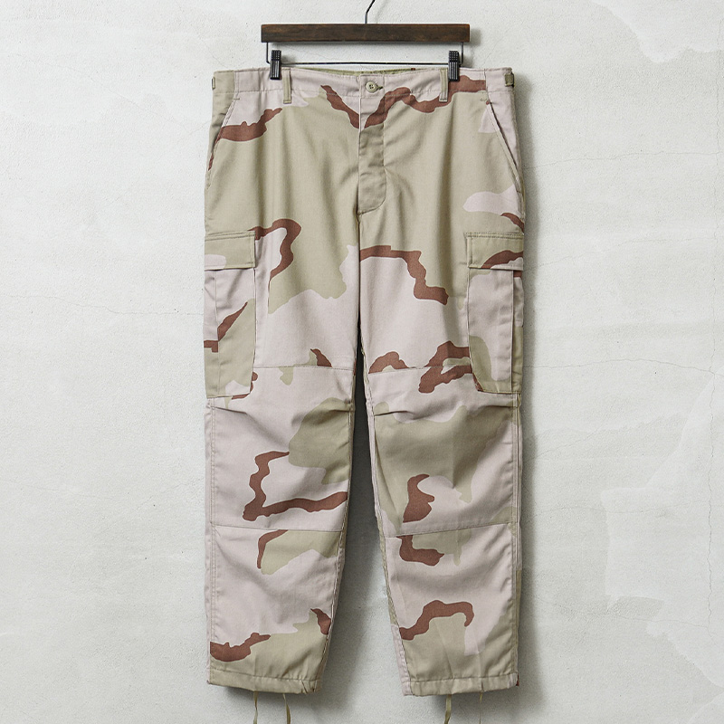 MADE IN USA 新品 米軍 デッドストック DCU カーゴパンツ 3カラーデザート ノンリップ / 3C DESERT CAMO BDU【キャンペーン対象外】【I】