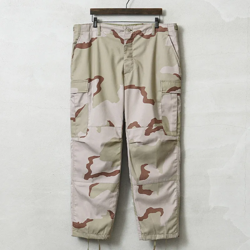 MADE IN USA 新品 米軍 デッドストック DCU カーゴパンツ 3カラーデザート ノンリップ / 3C DESERT CAMO BDU【キャンペーン対象外】【I】