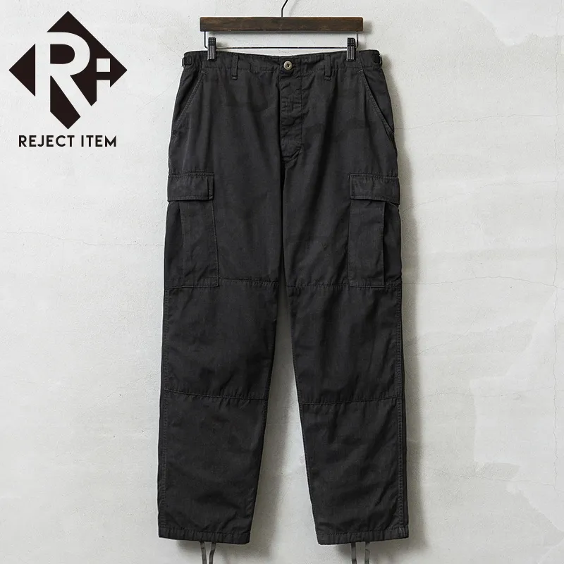 リジェクト 訳あり品 実物 USED 米軍 DCU カーゴパンツ 3カラーデザート リップストップ BLACK染め【キャンペーン対象外】【I】