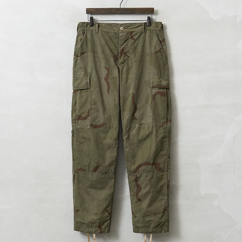 実物 USED 米軍 DCU カーゴパンツ 3カラーデザート リップストップ OLIVE染め【キャンペーン対象外】【I】