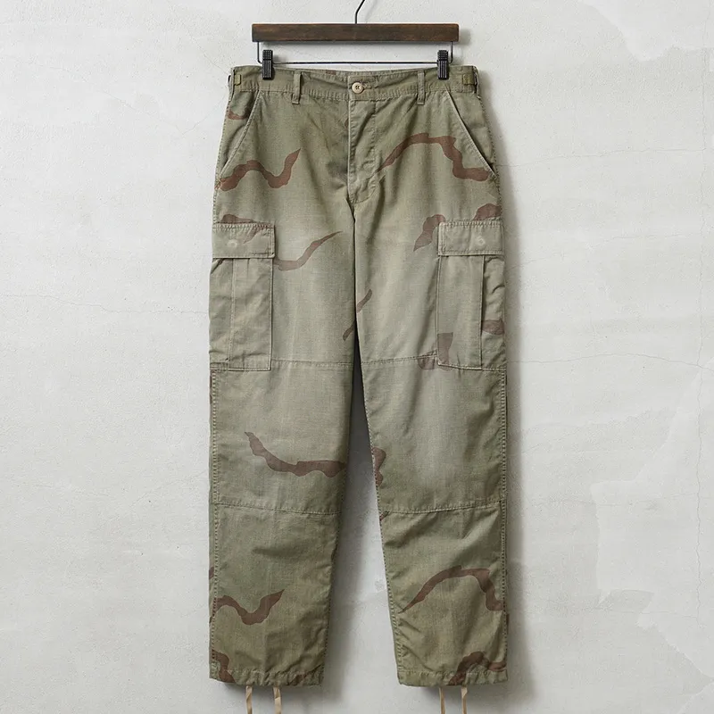 実物 USED 米軍 DCU カーゴパンツ 3カラーデザート リップストップ FADE OLIVE染め【フェードオリーブ】【キャンペーン対象外】【I】