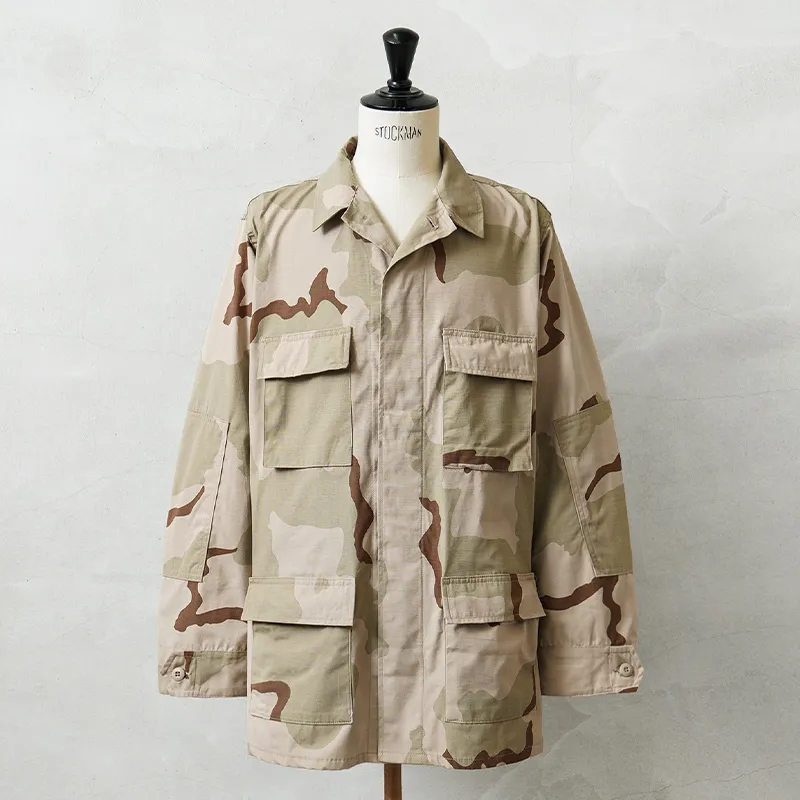 実物 新品 デッドストック 米軍 3カラーデザートカモ DCU ジャケット リップストップ / 3C DESERT CAMO BDU【キャンペーン対象外】【I】