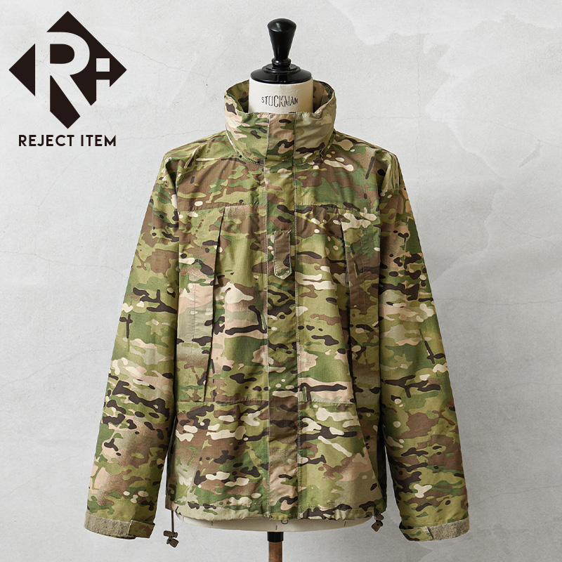 リジェクト 訳あり品 実物 USED 米軍 ECWCS GEN3 LEVEL6 GORE-TEX ジャケット OEF-CP MultiCam / ゴアテックス【キャンペーン対象外】【I】