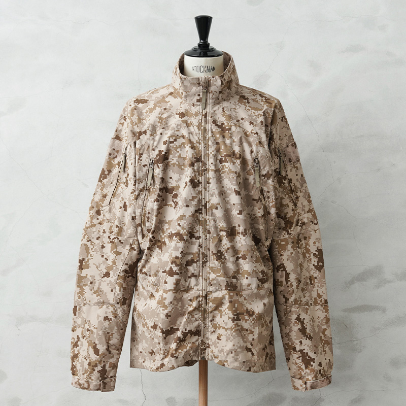 実物 新品 デッドストック 米軍 PTG MRS LEVEL5 ソフトシェル ジャケット AOR1 DESERT WITHOUT HOOD【#2】【キャンペーン対象外】【T】