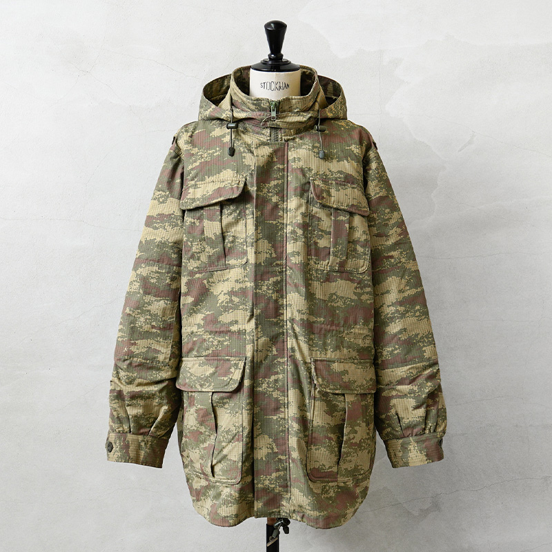 実物 USED トルコ軍 M2008 フィールド パーカー ライナー付 NANOカモ タイプB（ZIPベンチレーションなし）/ トルコ陸軍【キャンペーン対象外】【I】