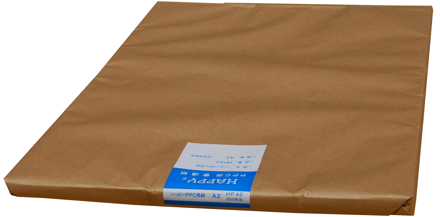 ハッピーPPC・LED用紙　普通紙６４ｇ A２判 横(Y）目仕上　５００枚入　　※出荷単位：２冊