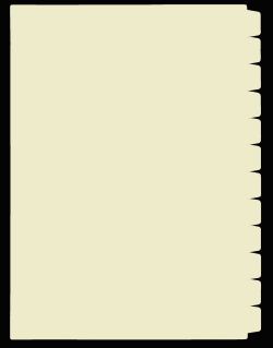 ハッピー単色インデックス １２山クリーム HIC-１２２ ２２２mm×２９７mm １００枚入