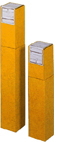 ノックダウン角筒　KF　７４５　７ｃｍ×７ｃｍ×４５ｃｍ　ワンタッチ式角筒
