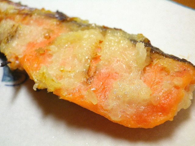 シャケの塩糀漬け