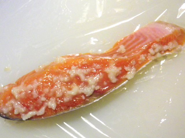 シャケの塩糀漬け