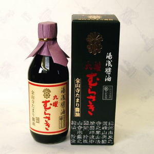 九曜むらさき500ｍｌ　（湯浅しょうゆ　金山寺たまり）　[丸新21850]