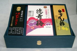 湯浅物語〔大〕　醤油・梅・ポン酢セット　【丸新本家・湯浅醤油】　[丸新54435]