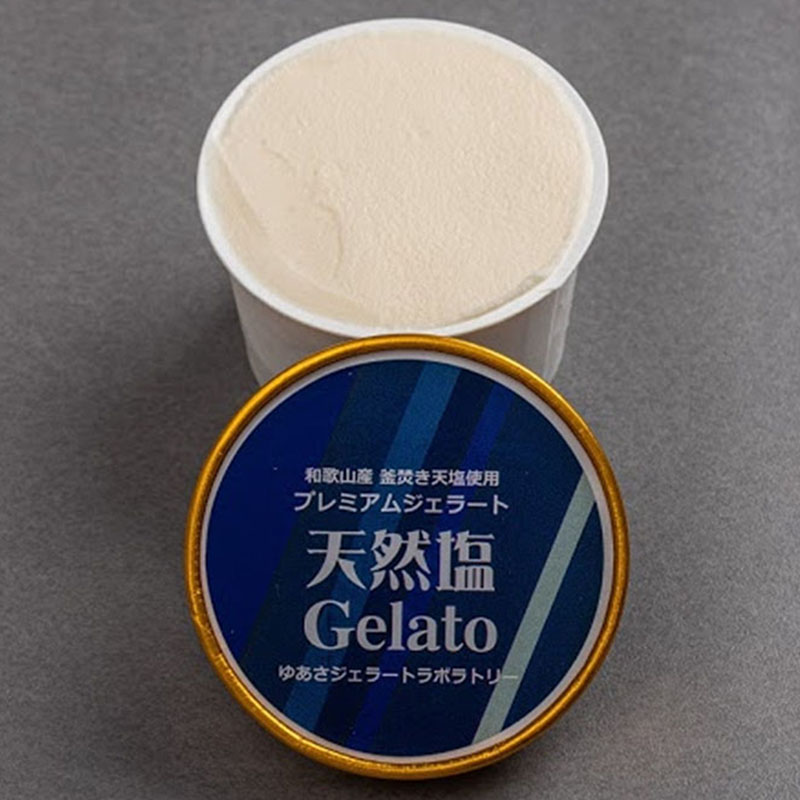 【冷凍】ゆあさジェラートラボラトリー / 天然塩 12個セット ギフト ジェラート アイスクリーム / クール冷凍便 / 紀伊国屋文左衛門本舗 SenZanAn Premium Ice Cream