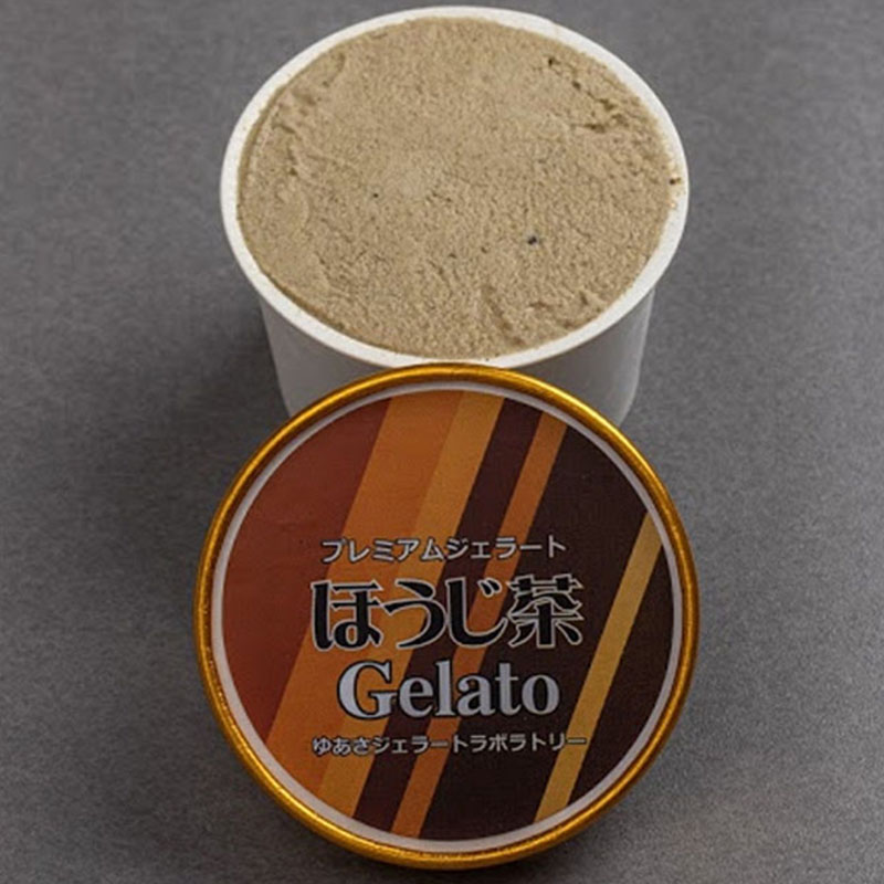 【冷凍】ゆあさジェラートラボラトリー / ほうじ茶 12個セット ギフト ジェラート アイスクリーム / クール冷凍便 / 紀伊国屋文左衛門本舗 SenZanAn Premium Ice Cream