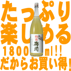 紀州蜂蜜梅酒 1800ml紀州南高梅１００％使用・中野ＢＣ【和歌山県産】】【果実酒】