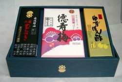 湯浅物語〔大〕　醤油・梅・ポン酢セット　【丸新本家・湯浅醤油】　[丸新54435]