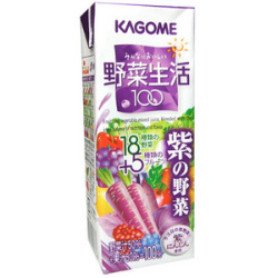 野菜生活100　紫の野菜　　200ｍｌ×24本