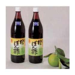 橙ポン酢900ml×2本[業務用]　則岡醤油醸造元[常温便]　送料無料
