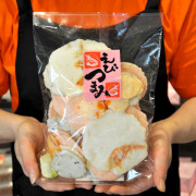 紀州和歌山箕島漁港「辰が浜」えびつまみ（海老せんべい）