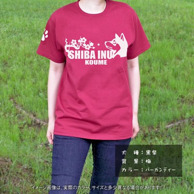 お名前Ｔシャツ キリリ顔 梅波