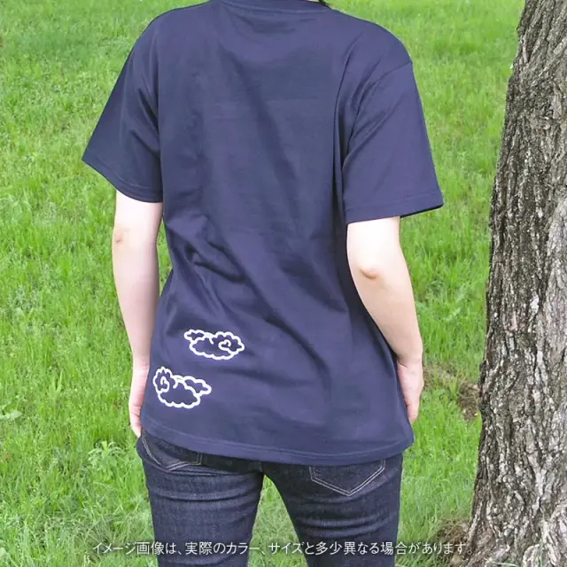 Ｔシャツ　笑い犬　和犬