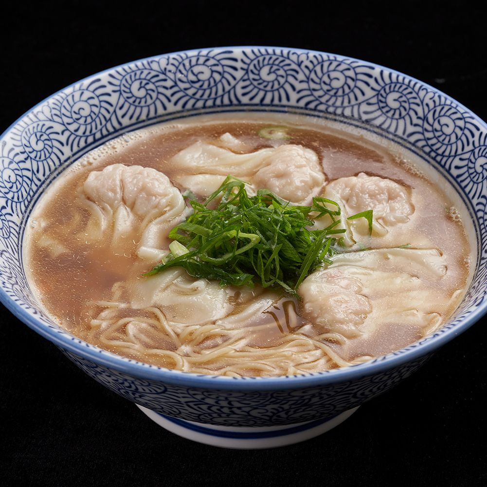 醤油仕立ての蟹肉入りワンタンスープ麺（2食入り）