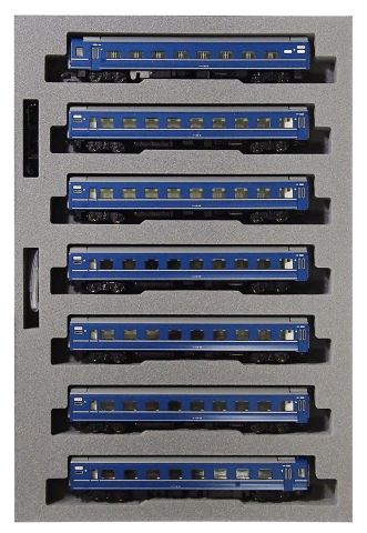 KATO カトー14系15形寝台特急あかつき長崎編成（7両) 　10-1360  　 【Nゲージ】【鉄道模型】【車両】【セット品】