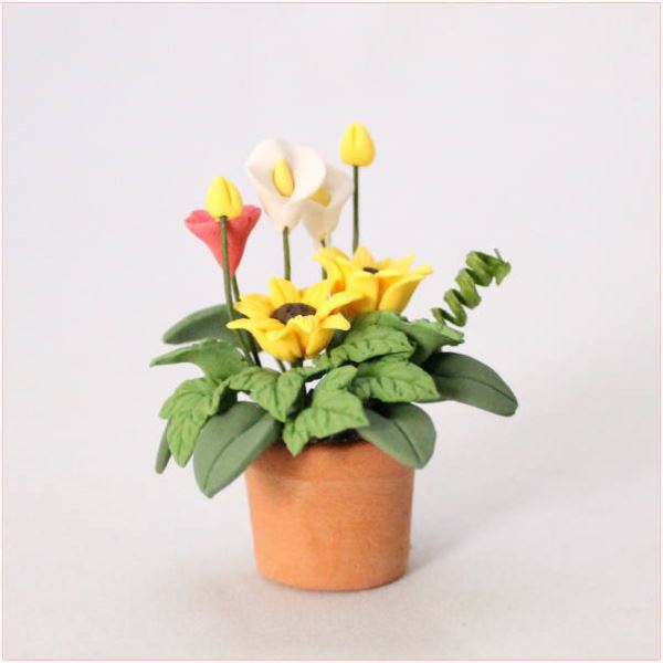 ドールハウス植物花