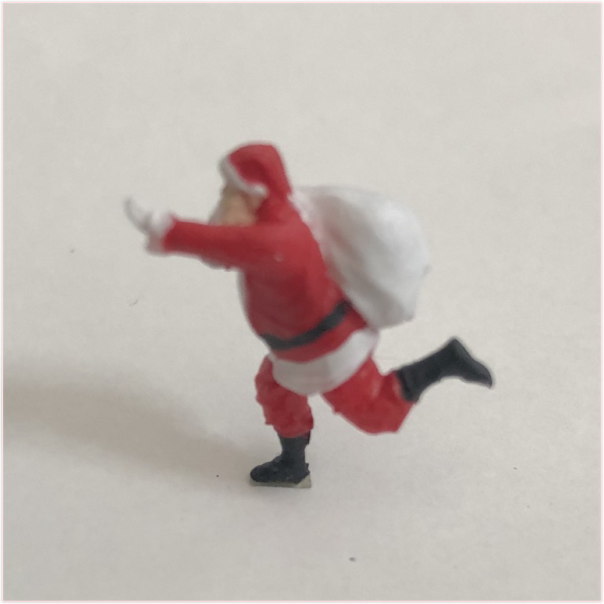 追いかけるサンタ