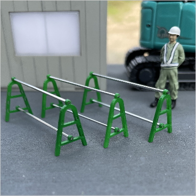 1/50 　単管バリケード　緑