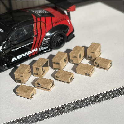 1/64 　段ボール箱大小10個セット