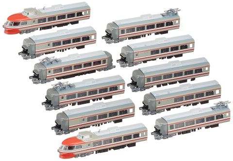 KATO カトー小田急ロマンスカー・NSE(3100形)冷房増設(11両) 　10-1284  　 【Nゲージ】【鉄道模型】【車両】【セット品】