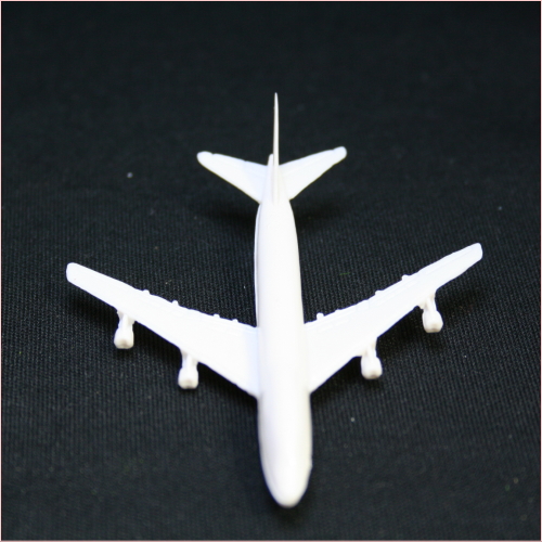飛行機のジオラマ
