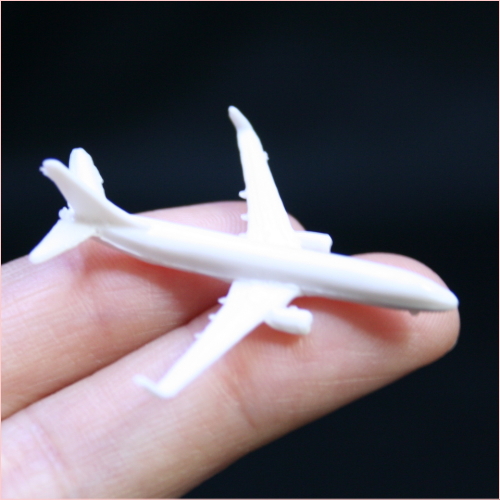1/1500 飛行機模型 空港の模型や都市計画模型に 1機【ネコポス可】