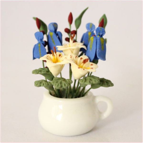 ドールハウス植物花