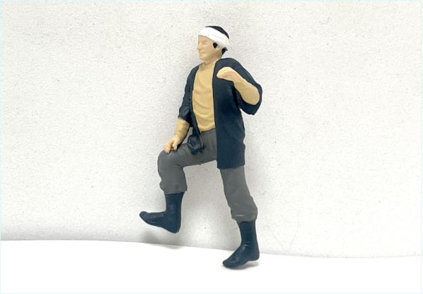 日本人】1/48 林業の人 オリジナルフィギュア 塗装済み ジオラマ用