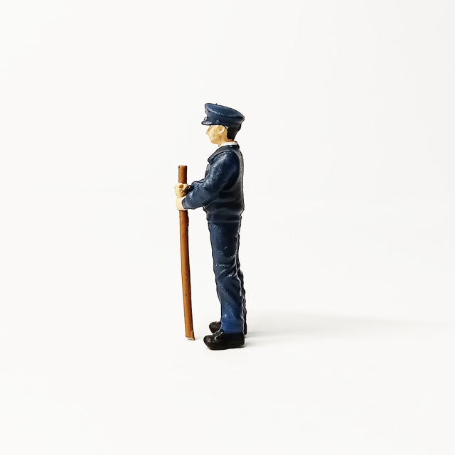 1/64フィギュア 警察官7 見張り番