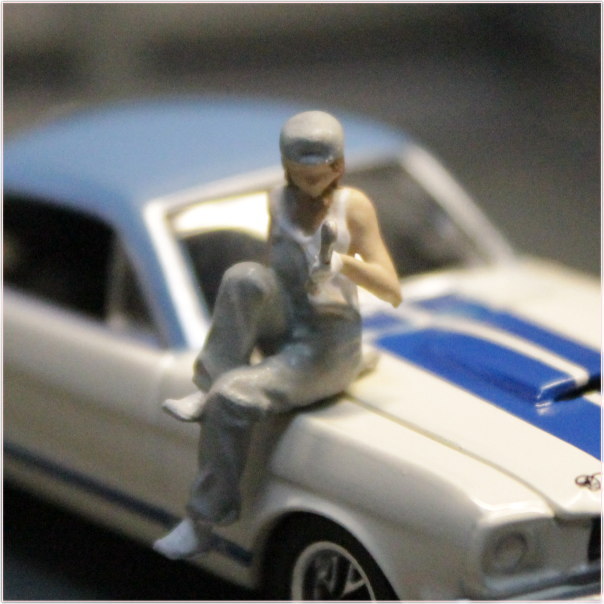 1/64フィギュア 女性メカニックA