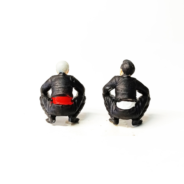 1/64フィギュア ヤンキー 2体セット