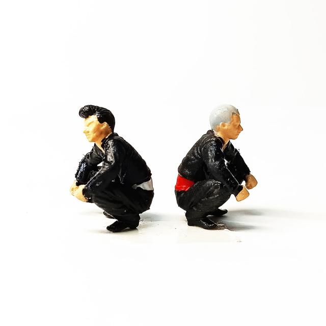 1/64フィギュア ヤンキー 2体セット
