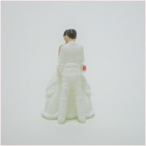 1/80 新郎新婦 ウェディングフィギュアA ハグ【結婚式