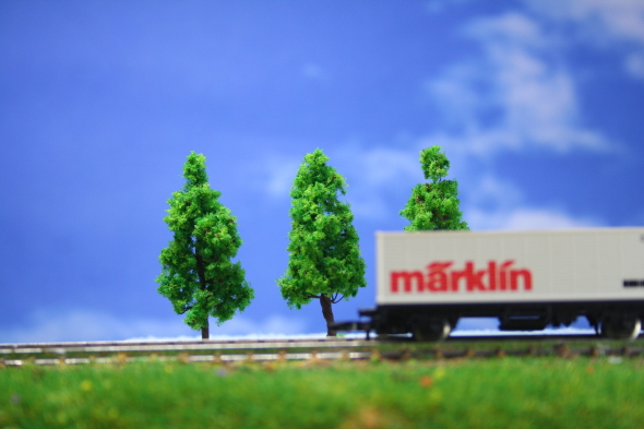 樹木模型　鉄道模型　住宅模型