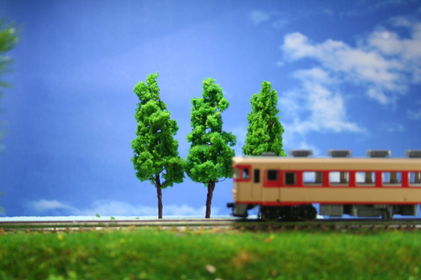 樹木模型　鉄道模型　住宅模型