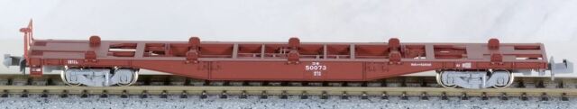 KATO カトー コキ50000（グレー台車）コンテナ無積載11両セット