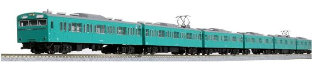 KATO カトー 103系＜エメラルドグリーン＞4両セット 10-1743E【N