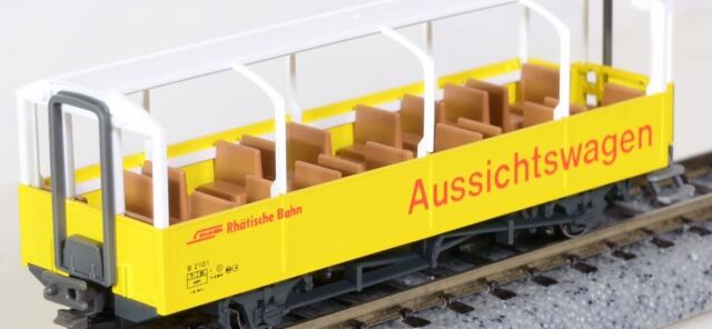 新品未使用5253 KATO  レーティッシュ鉄道 オープンパノラマ客車 KATO鉄道模型オンラインショッピング レーティッシュ鉄道